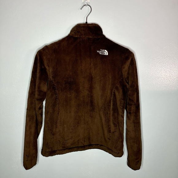 ⭐️ The North Face Osito Fuzzy Fleece Jacket Brown Size XS ⭐️ - Picture 3 of 8